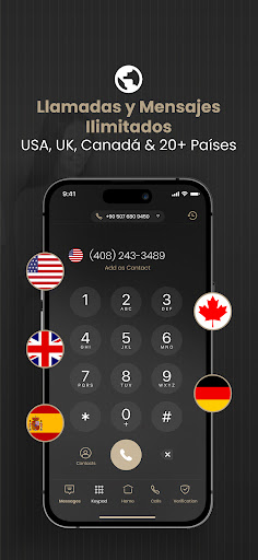 Captura de pantalla de 2nd Line+ Segundo Numero, eSIM