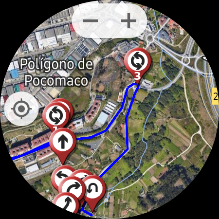 Captura de pantalla de OruxMaps GP
