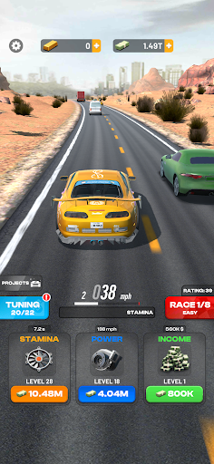 Captura de pantalla de Highway Overtake - Car Racing