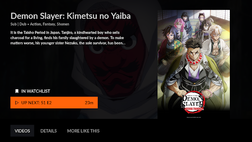 Crunchyroll: Anime-Streaming Screenshot