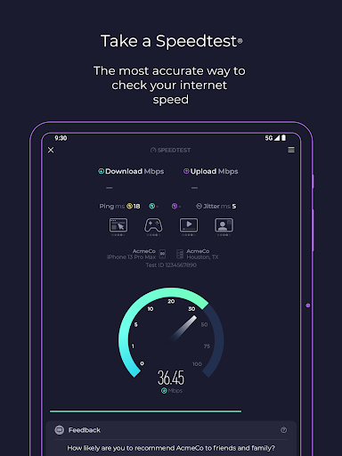Speedtest by Ookla screenshot