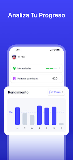 Captura de pantalla de Aprender idiomas Lucida AI