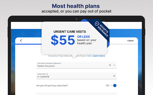 Captura de pantalla de LiveHealth Online Mobile