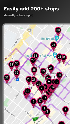 Captura de pantalla de RoadWarrior Route Planner