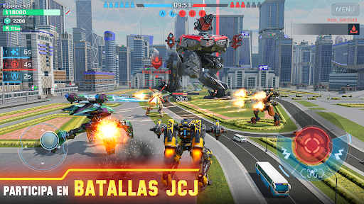 Captura de pantalla de War Robots. PvP Multijugador