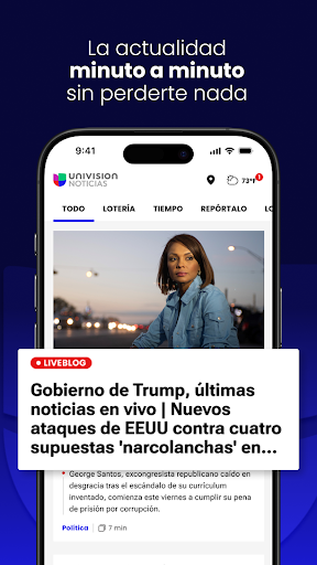 Univision Noticias screenshot