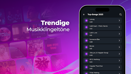 Ringtones: Klingeltöne Songs Screenshot