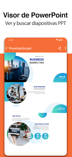 Captura de pantalla de Lector de todos los documentos