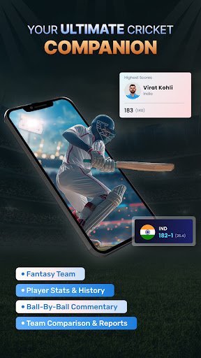 Captura de pantalla de Cricket LineX: Fast Live score
