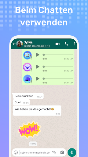 Lustiger Stimmenwechsler Screenshot