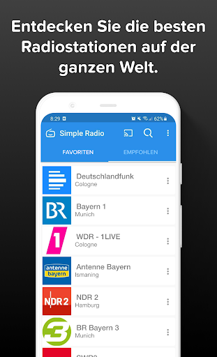 Simple Radio: Live AM FM Radio Screenshot