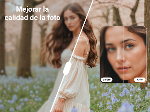 Captura de pantalla de Mejorador & generador fotos IA