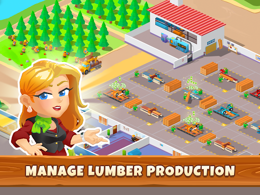 Idle Lumber Empire: Tycoon Inc Screenshot