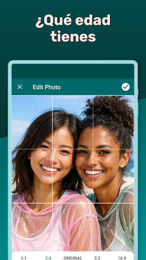 Captura de pantalla de Escáner de Edad - Edad Facial