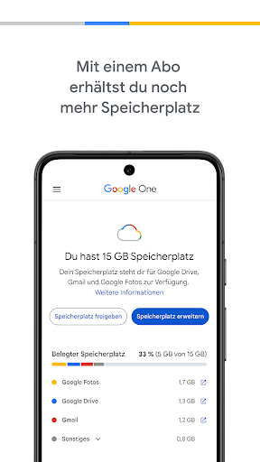 Google One Screenshot