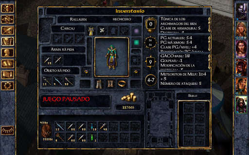 Captura de pantalla de Baldur's Gate Enhanced Edition
