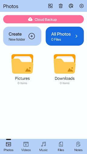 Captura de pantalla de Ocultar fotos - Photo Lock App
