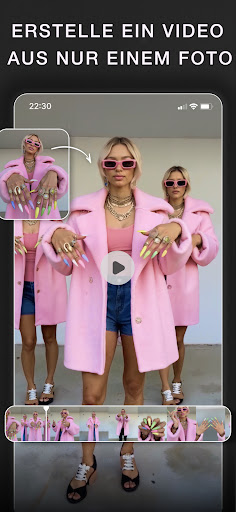Glam AI Video & Foto Erstellen Screenshot
