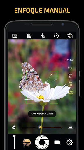 Captura de pantalla de Cámara manual: DSLR Cámara Pro