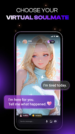 Captura de pantalla de Weifu AI - IA Novia Virtual IA