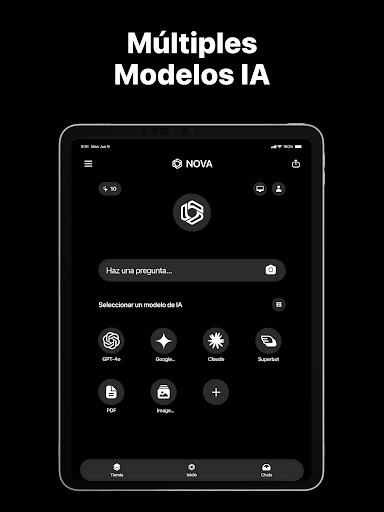 Captura de pantalla de Chatbot IA Español - Nova