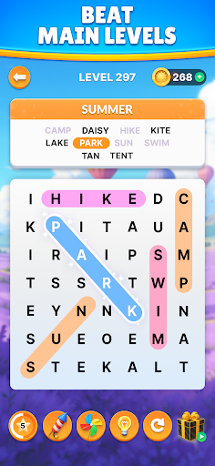 Captura de pantalla de Wordscapes Search: Word Games