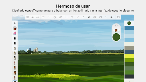 Captura de pantalla de Sketchbook
