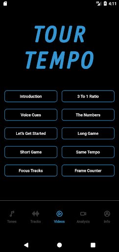 Captura de pantalla de Tour Tempo Golf Total Game