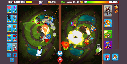 Captura de pantalla de Bloons TD Battles 2