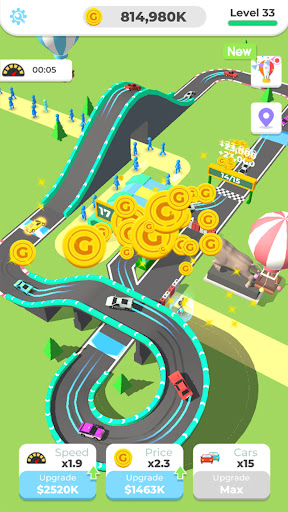 Captura de pantalla de Idle Racing Tycoon-Car Games