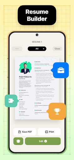 Captura de pantalla de Resume Builder - CV Maker