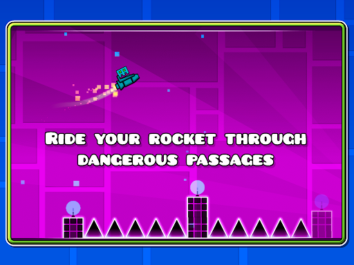 Captura de pantalla de Geometry Dash Lite