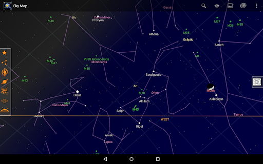 Sky Map screenshot