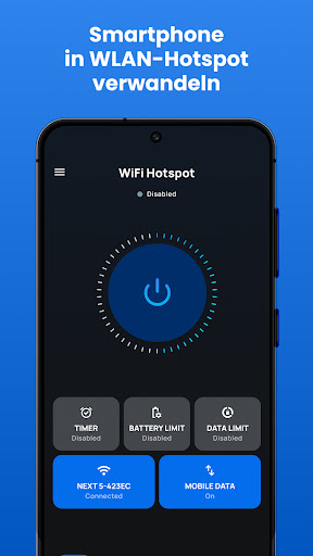 Tragbarer Mobiler WIFI hotspot Screenshot