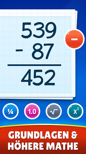 Mathe Lernspiele für Kinder Screenshot