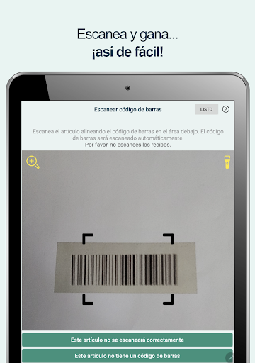 Captura de pantalla de NCPMobile:Premios por compras