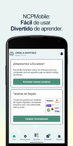 Captura de pantalla de NCPMobile:Premios por compras