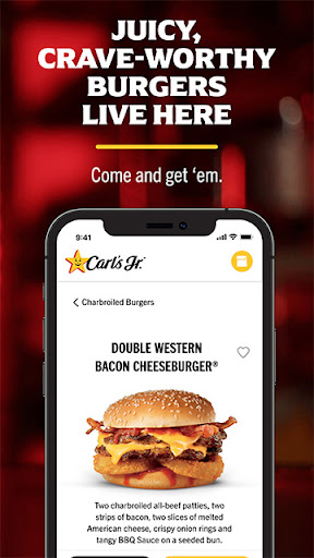 Captura de pantalla de Carl's Jr.®