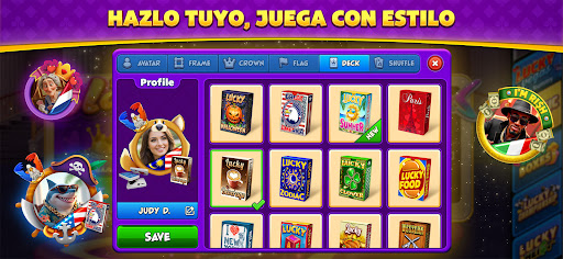 Captura de pantalla de Gin Rummy Plus
