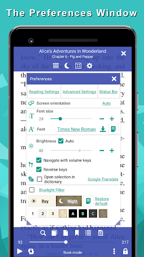 Captura de pantalla de EPUB Reader for all books
