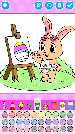 Easter Egg Coloring Pages Screenshot