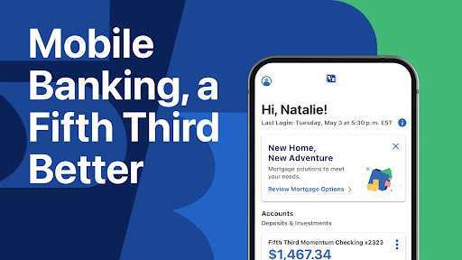 Captura de pantalla de Fifth Third: 53 Mobile Banking