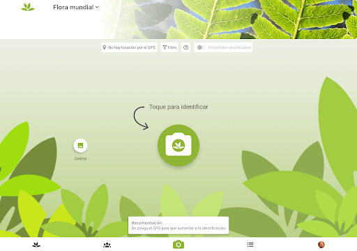 Captura de pantalla de PlantNet Identifica Plantas