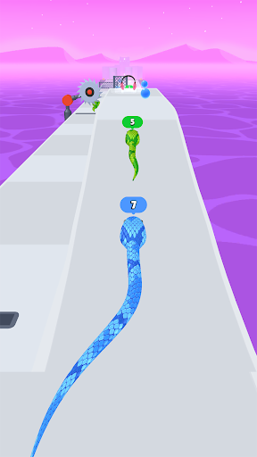 Captura de pantalla de Snake Run Race・Juego Serpiente