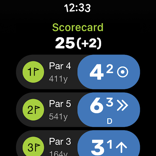 Captura de pantalla de TheGrint | Golf Handicap & GPS