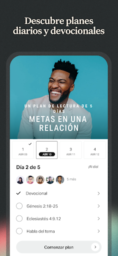 Captura de pantalla de Biblia Reina Valera con Audio