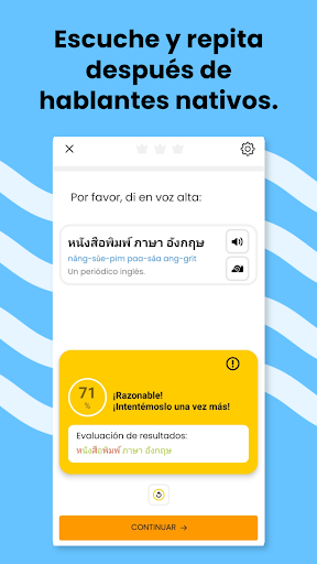 Captura de pantalla de Aprende idiomas con Ling