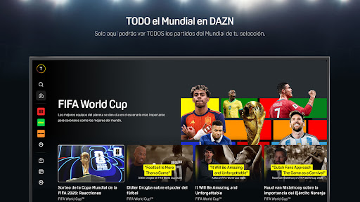Captura de pantalla de DAZN - Deportes en Directo