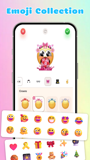 Captura de pantalla de Crear y fusionar emojis