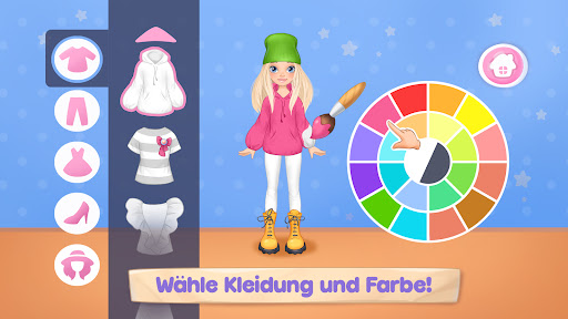 Mädchen Ankleidespiele. Nähen Screenshot